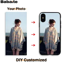 Babaite DIY индивидуальный чехол из закаленного стекла для телефона, чехол для iPhone 8 7 6 6S Plus X XS MAX 5 5S SE XR 11 11pro MAX