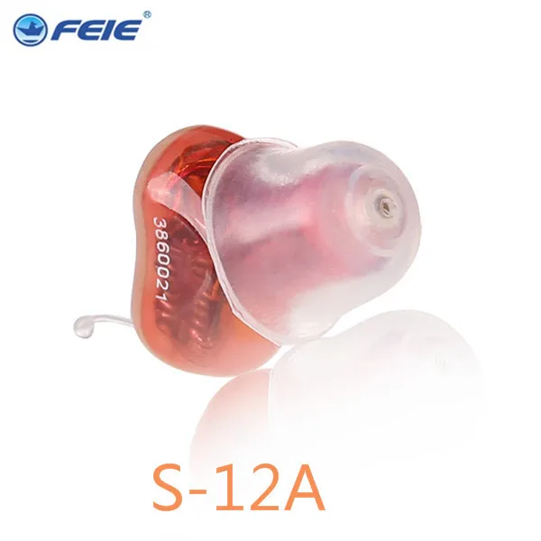 

Digital Pocket Hearing Aids for Seniors Deafness S-12A 2018 Micro Ear hearing amplifier invisible hearing device free Shipping