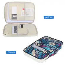 A4 Document Bag File Folder Portfolio Organizer Computer Notebook Zippered Case