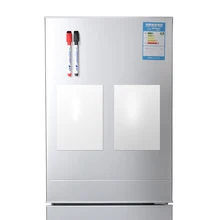 2 шт./лот магнитная доска, мягкая доска как магнит на холодильник/Офисная маркерная доска/наклейка с бесплатным подарком