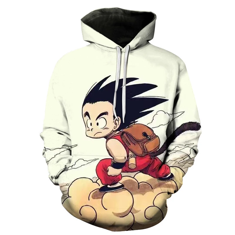 

Devin Du Newest Anime Dragon Ball Z Super Saiyan 3D Hoodie Goku/Vegeta Pullovers Women Men Long Sleeve Outerwear Hoodies