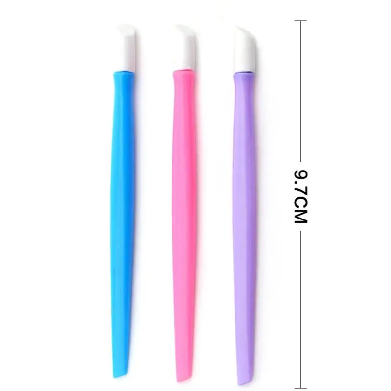 

Cuticle Pusher Wood Stick Nail Art Women Remover Pedicure Manicure Tool