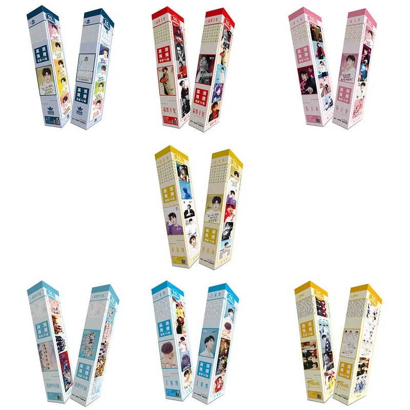 

10Pcs/Set NEW Popular BTS TFBoys Posters Wall Stickers High Definition Poster Fans Gift Home Decoration