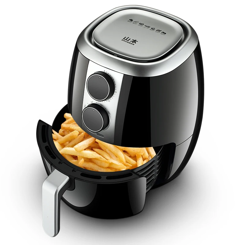 Household five generation air fryer large capacity Intelligent smoke