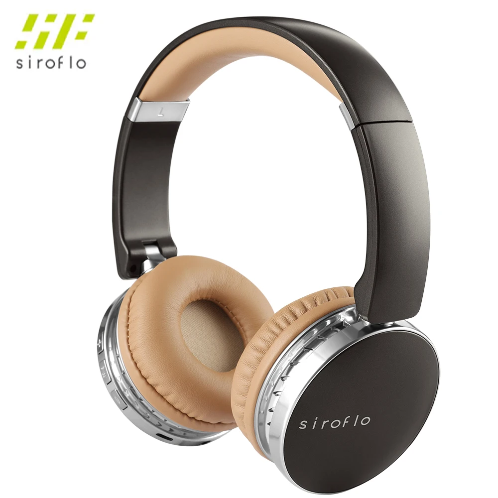 

Siroflo V4 Wireless And Wired Bluetooth Headphones Retractable Noise Cancelling 3.5mm Music Headphone For Xiaomi Android IOS