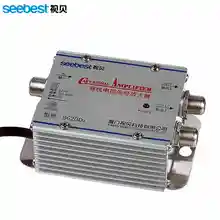 2017 Nuevo seebest sb-8620d2 1 en 2 TV amplificador de señal 20db RF señal amplifie Antenas amplificador LNA para TV