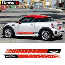 Special Price A Pair Red JCW side stripes John Cooper Works side stripes graphics decal Racing Stripes for MINI Cooper S Special Price A Pair Red JCW side stripes John Cooper Works side stripes graphics decal Racing Stripes for MINI Cooper S