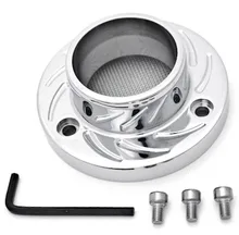 Brand new 100 ATV font b Exhaust b font Tip Muffler Power Polished Chrome For Artic