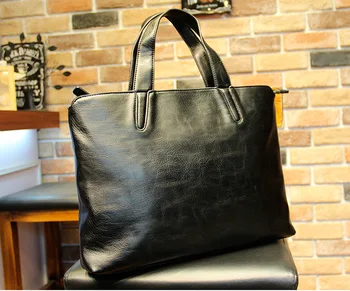 

Waterproof Travel Business Bag Men Hand Leather Messenger Bags Handbag Multifunction Casual Briefcase Shoulder Bolsos