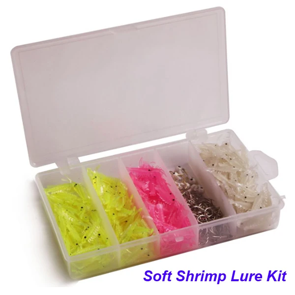 fishing soft baits fish box a set of lures D7 04 005fishing box set