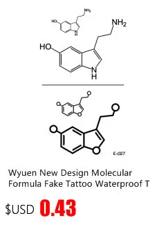 Wyuen Новинка; Лидер продаж Водонепроницаемый временные татуировки наклейки для взрослых детей тела Книги по искусству забавные детали