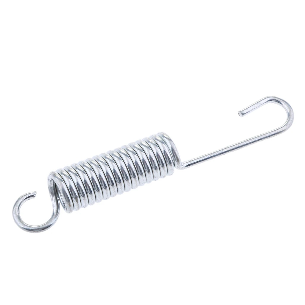 Chrome Motorcycle Kickstand Spring Stand Spring Tension Coil Spring for CRF50 TTR Lifan YX SSR Dirt Pit Bike