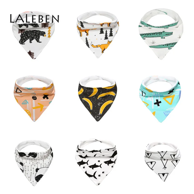 Laleben 2019 Baby Triangle Scarf Double Mouthwash Scarf 4 Pieces A Set Baby Stuff for Newborns Unisex Fashion Baby Burp Cloths Laleben 2019 Baby Triangle Scarf Double Mouthwash Scarf 4 Pieces A Set Baby Stuff for Newborns Unisex Fashion Baby Burp Cloths
