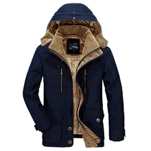Military Jackets Men 2017 Winter Outwear Windbreaker Snow Thick Warm Down Coats Mens Parka Jaqueta Masculino Militar Jacket
