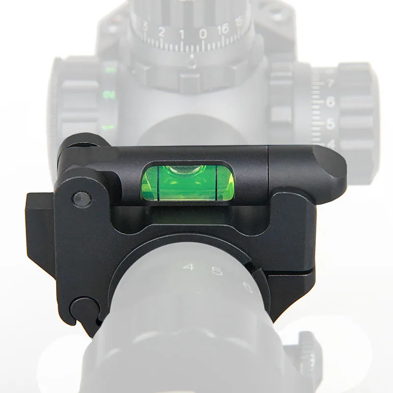 Rifle Niveau Scope Mount Houder Bubble Niveau Ring voor 25mm/30mm Buis Level Mount Ring Duurzaam
