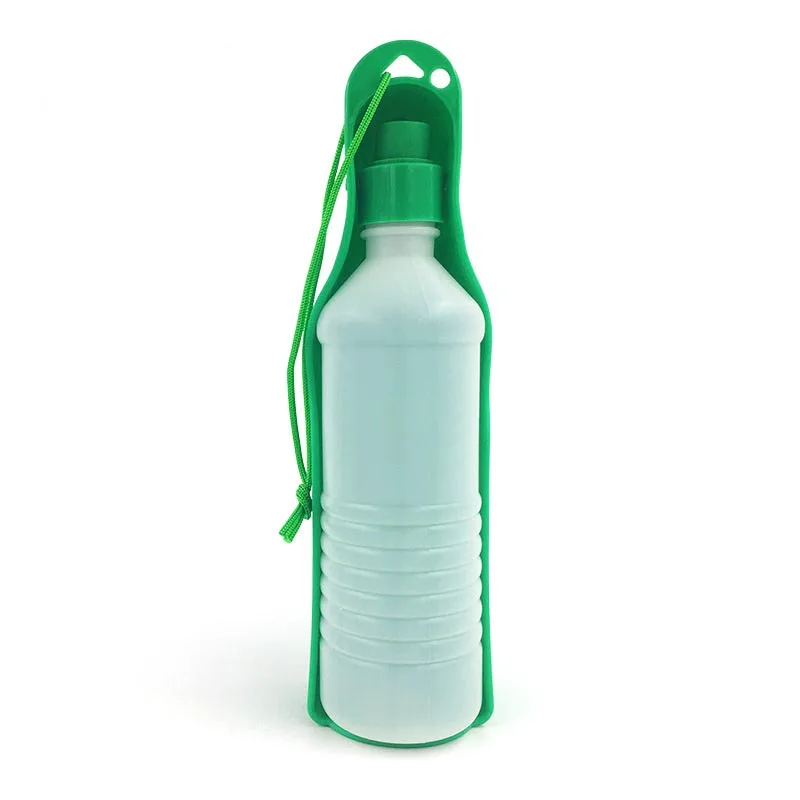 

Dog Water Bottle Portable Folding Bottle For Dogs Pet Puppy Dog Cat Drinking Travel Bottle Bowl 250ml/500ml 2 Sizes Pet Products