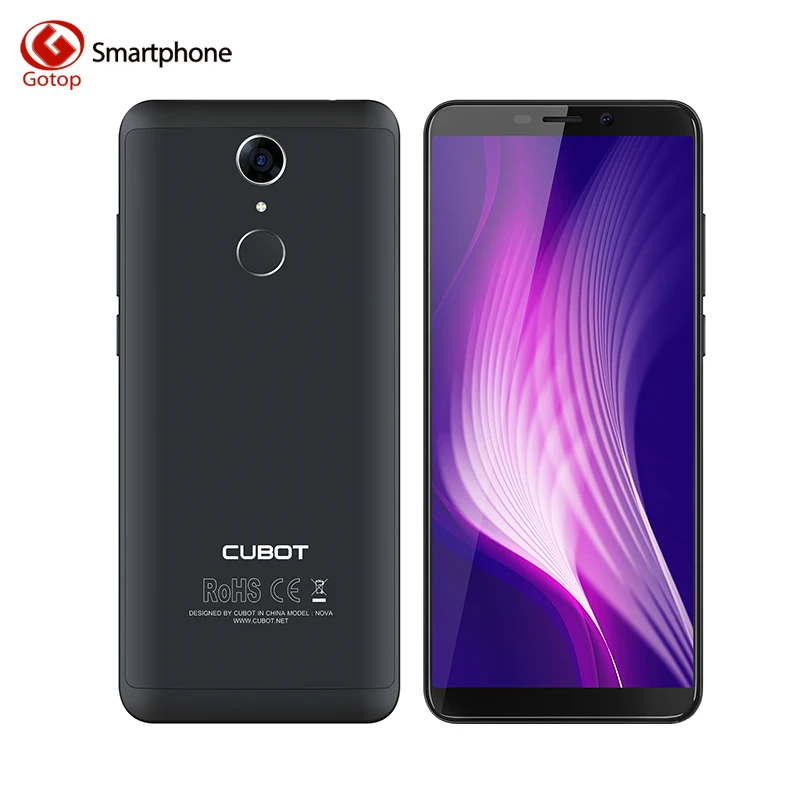 

Cubot NOVA MT6739 Quad Core 18:9 Screen Smartphone Android 8.1 5.5 Inch Mobile Phone 3G RAM 16G ROM 2800mAh 13MP 4G Cell Phone