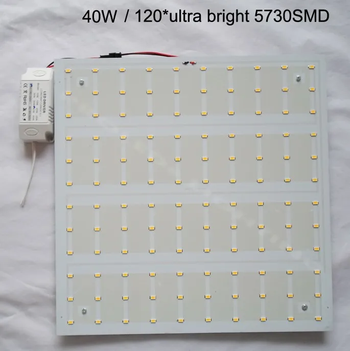 Производитель DIY 5730SMD 40 Вт поверхностного монтажа светодиодный потолочный светильник светодиодный светильник techo30* 30 см теплый белый холодный белый 2 года гарантии