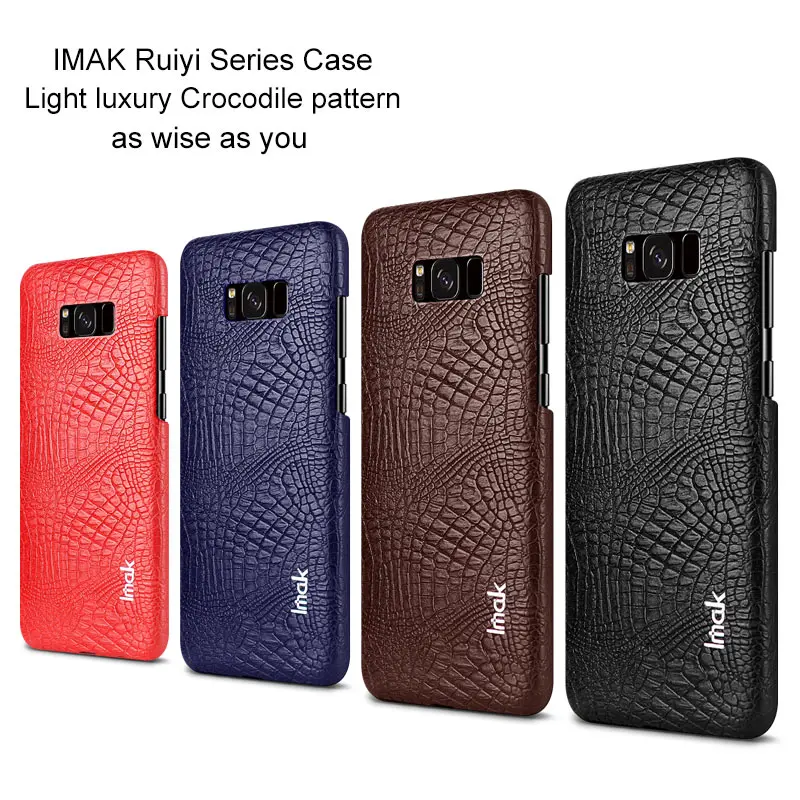 Чехол для телефона из кожи крокодила IMAK Ruiyi Samsung Galaxy S8 | Мобильные телефоны и