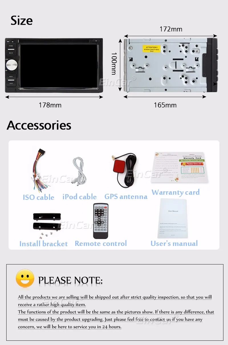 Perfect 2din Android 5.1.1 Car DVD player GPS+Wifi+Bluetooth+Radio+Quad Core+Capacitive Touch Screen+car pc+aduio+Steering wheel control 31