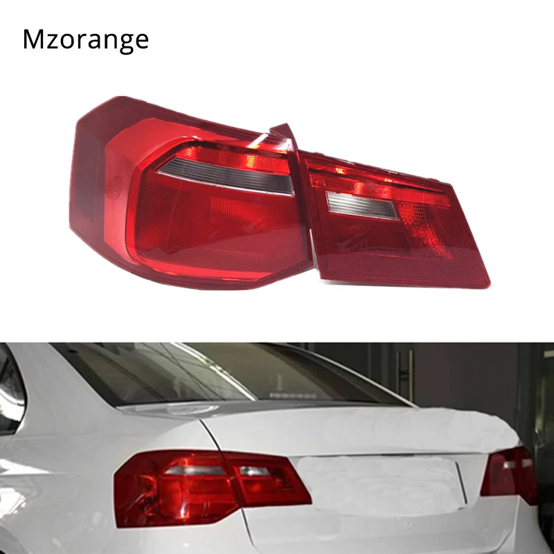 

MIZIAUTO Tail Lights for VW Jetta 2013-2019 MK6 31G 945 095 Red Color LED Light Tail Stop Brake Light Rear Lamp Inner Outer