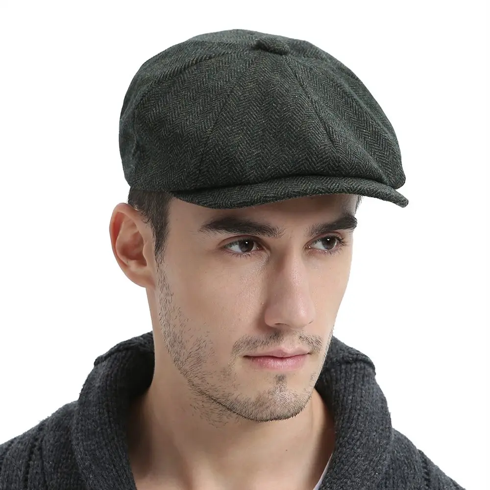 mens flat hats