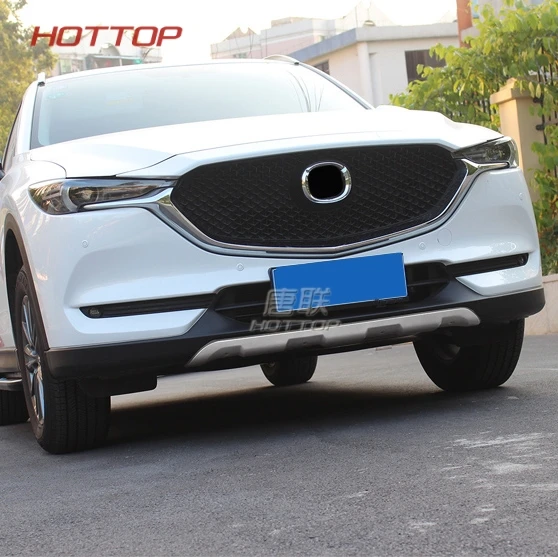 Передний и задний бампер протектор опорная плита Накладка порога для Mazda CX-5 CX5 стайлинга автомобилей