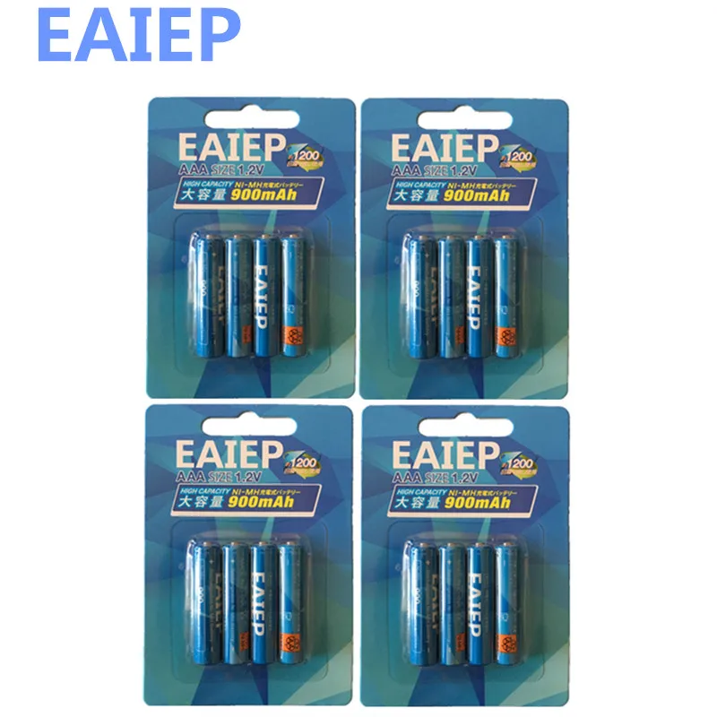 EAIEP 100% оригинальный AAA1.2V (600 900 мАч) Подлинная карта установленная специально NiMH