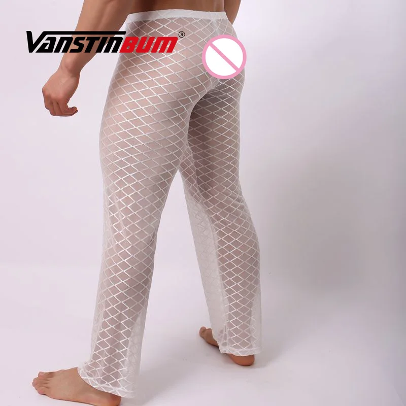 Нижнее белье VANSTINBUM мужские прозрачные для сна|Штаны сна| |
