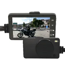 KARADAR DVR recorder for motorcycle with front and rear view recorder font b camera b font
