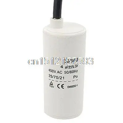 CBB60 4uF AC 450V Polypropylene Film Motor Capacitor New | Обустройство дома