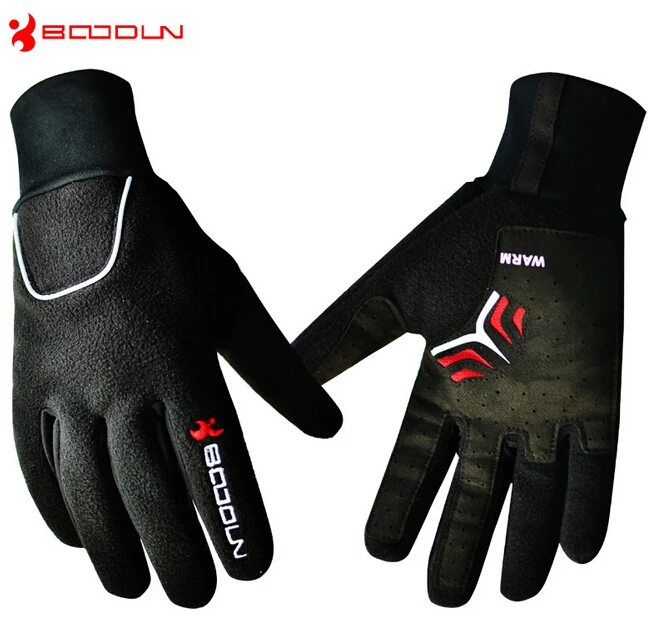 BOODUN Men Women Sport font b Gloves b font Winter Warm Cycling font b Gloves b