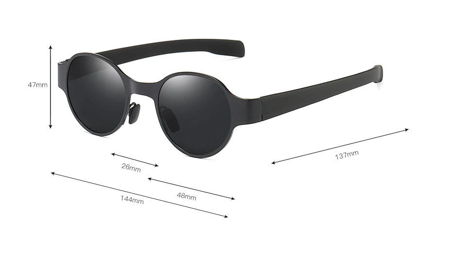 round men sun glasses polarized outdoor  (9)