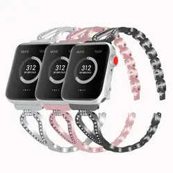 Совместимость с Apple Watch группа 42 мм 38 44 40 Нержавеющая сталь металла ремешки для часов iwatch Замена для серии 4 3 2 1 LM82008