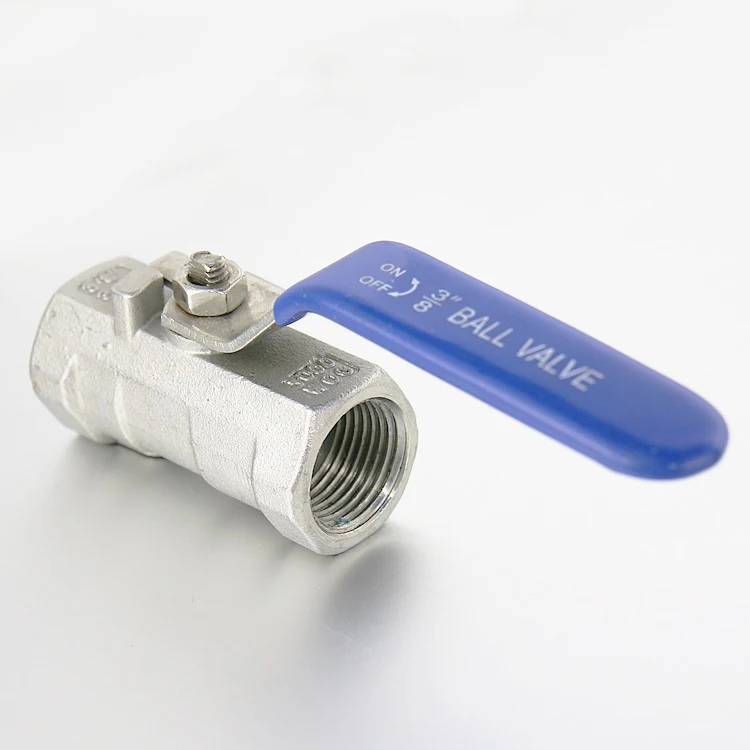 3/" BSP внутренняя резьба 304 нержавеющая сталь 1-шт уменьшенный диаметр шарового клапана для воды, нефти и газа