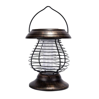 

2 IN 1 Solar Mosquito Killer pest reject LED Camping Lamp Repellent Built in Insect Trap Perfect for Indoor Outdoor Home