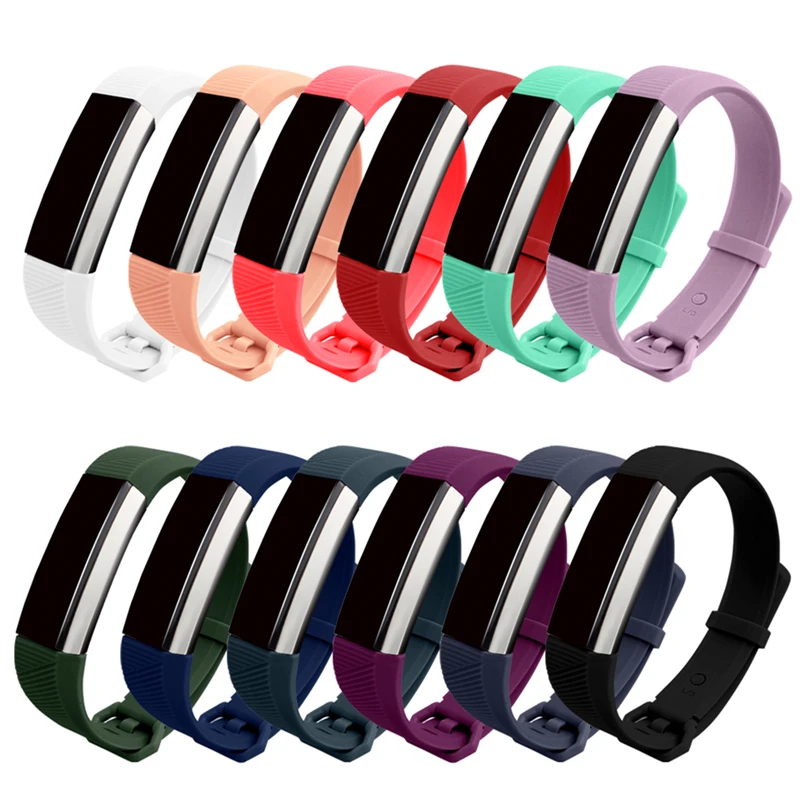 Смарт браслет часы ремешок замена наручные силиконовый Застежка Для Fitbit Alta HR