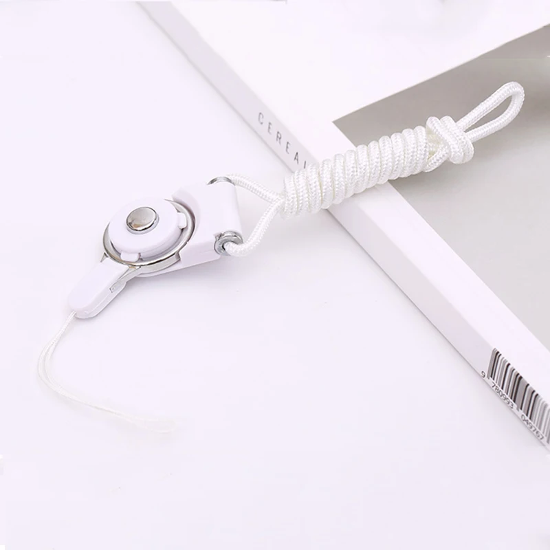 Neck Strap Lanyards for Keys Id Card Gym Mobile Phone Straps USB Badge Holder DIY Phone Hang Rope Lanyard,White