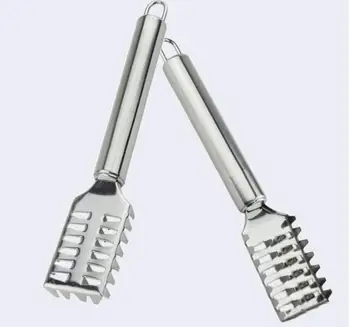 

Stainless steel Practical Skin Fish shaver Cleaning Tool Brush Scales scraper Peeler Remover Durable Kitchenware SL5102