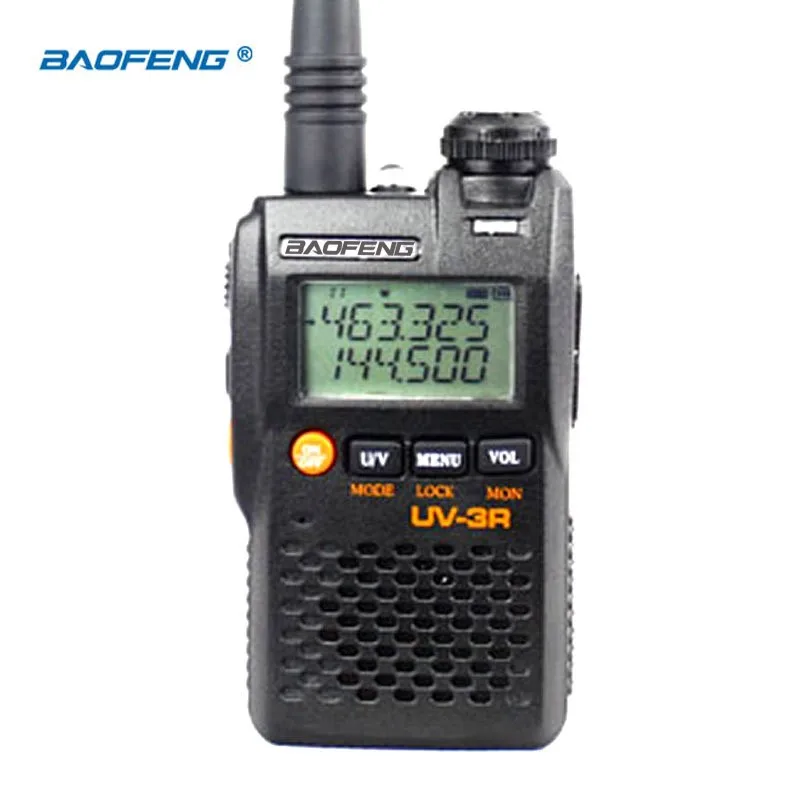 

BaoFeng UV-3R upgrade Version long-range wireless Portable WalkieTalkie Dual Display Professional Dual Band LCD Display radio
