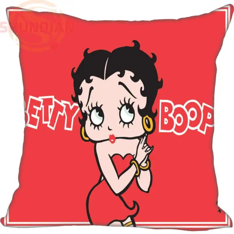 Новинка Betty Boop декоративная Свадебные наволочки индивидуальный подарок для наволочки 35X35 см, 40X40 см(с одной стороны - Цвет: 18