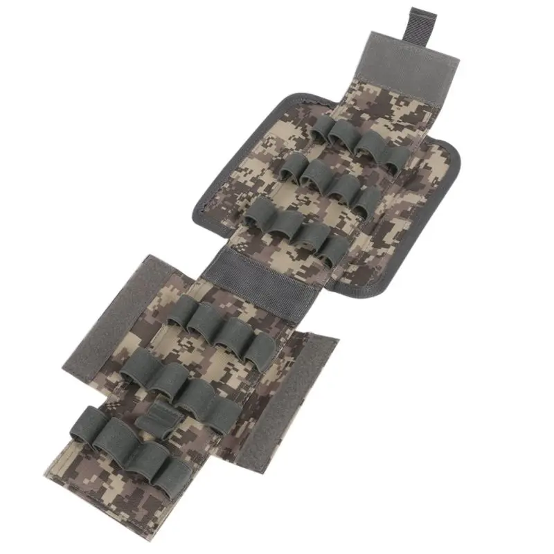  Tactical Universal Molle 25 Round 12GA 12 Gauge Ammo Shells Reload Magazine Pouches Military Molle  - 32918009929