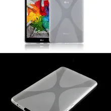 X Line Матовый ТПУ гель Силиконовый защитный кожаный резиновый чехол для LG G PAD X 8,0 V521WG/G PAD 3 8,0 V525 V521 V520 V522