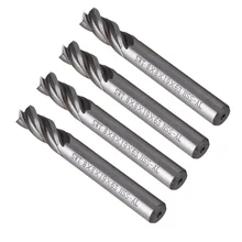 1 pcs 8*8mm HSS CNC Straight Shank 4 Flute End Mill Milling Cutter Metal Drill Bits Cutting Tools P37
