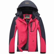 Зимняя женская обувь Водонепроницаемый Термальность путешествия плюс меховые Куртка для открытого воздуха Спортивные кемпинг Пеший Туризм Брюки альпинист утепленные штаны J32