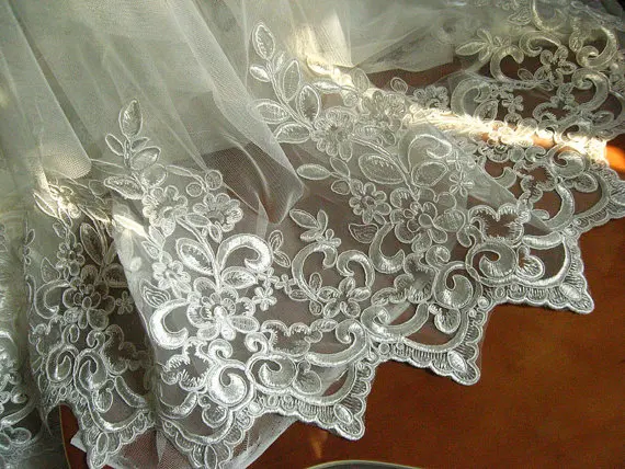 white cord lace gown styles 2021