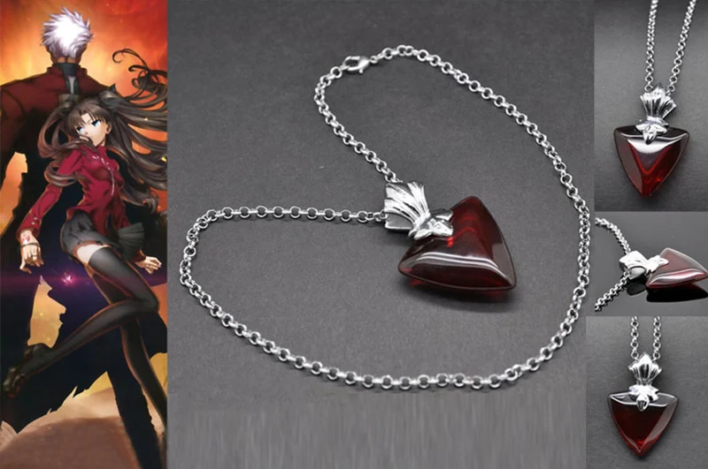 Fate/stay night Rin Tohsaka длинный волнистый коричневый конский хвост термостойкие волосы