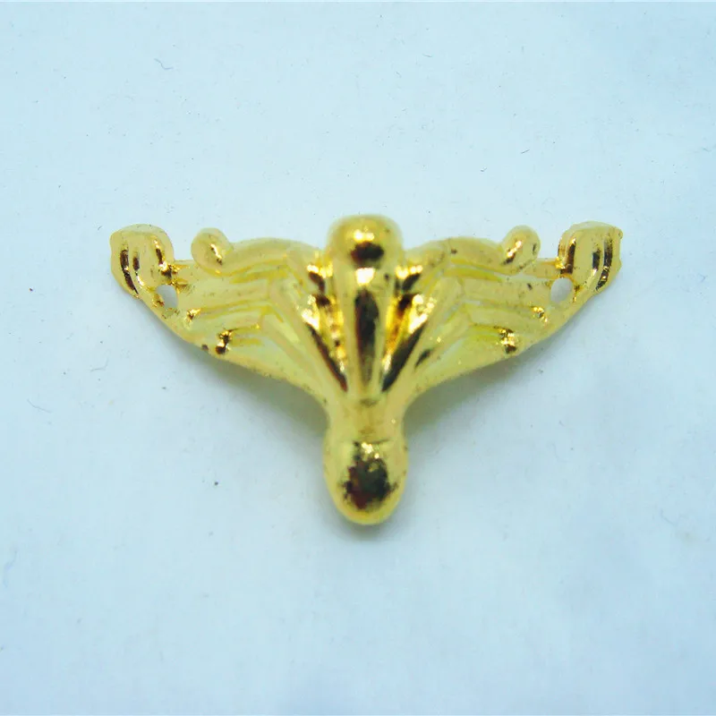 50pcs 36 * 19MM zinc alloy imitation gold feet decorated wooden boxes