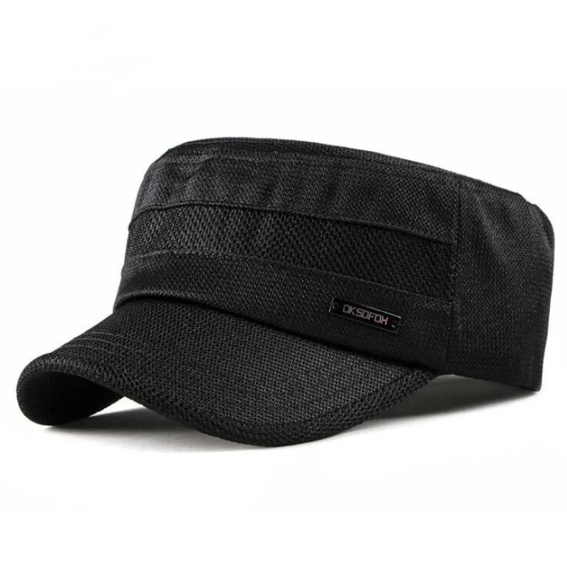 Lightweight Breathable Adjustable Trucker Hat AbbottMacAdam Men Flat Hat Ale-8-One Lightweight Breathable Adjustable Trucker Hat AbbottMacAdam Men Flat Hat Ale-8-One