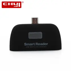 USB 2.0 Card Reader Micro USB OTG Все в 1 Смарт-ридер SD T-Flash чтения карт памяти Android-смартфон mulfunsctional адаптер